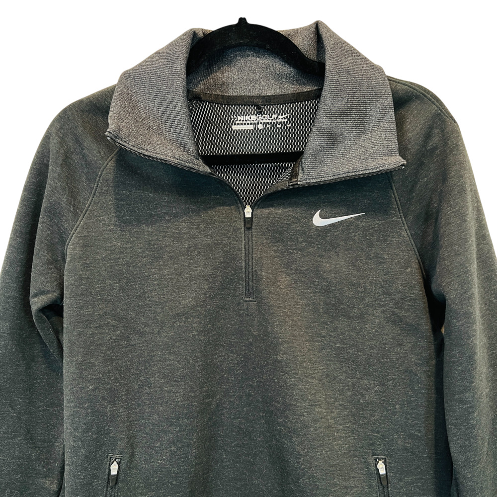 Nike Golf Quarter Zip Hyperwarm Pullover Athletic… - image 4